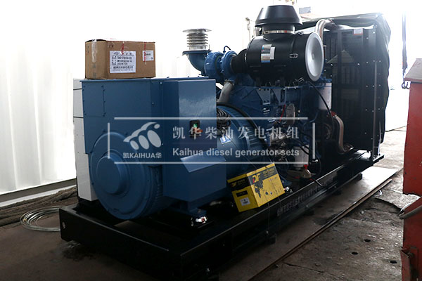 威?？蛻粲嗁彽?00kw玉柴發(fā)電機組成功出廠